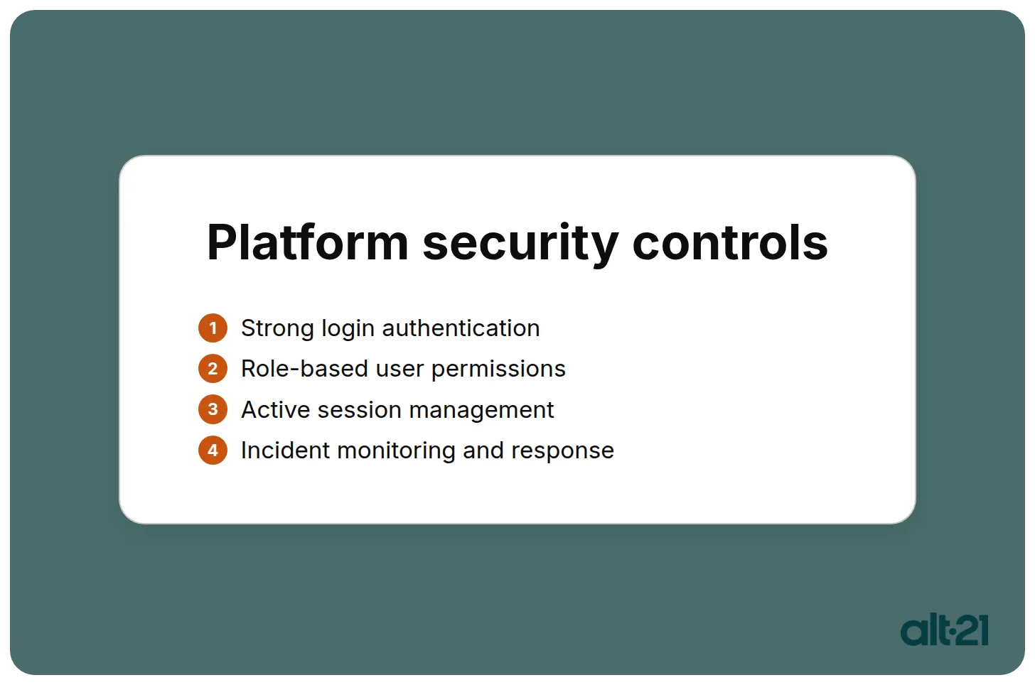 Platform security controls